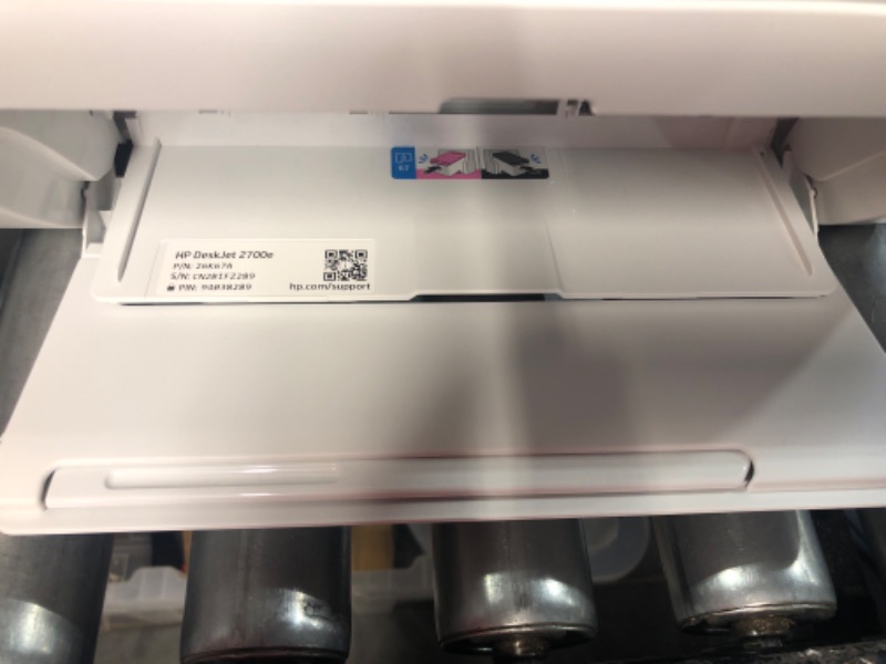 Photo 3 of HP DeskJet 2755e Wireless (26K67A), white