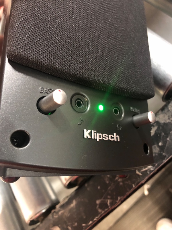 Photo 4 of Klipsch ProMedia 2.0 Multimedia Compact Computer Speaker System Compatible for Any Laptop