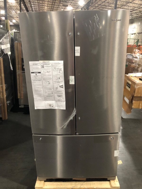 Photo 17 of Whirpool 36 in French Door Style Refrigerator - 27cu ft 