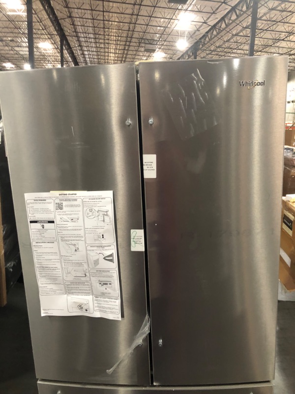 Photo 19 of Whirpool 36 in French Door Style Refrigerator - 27cu ft 