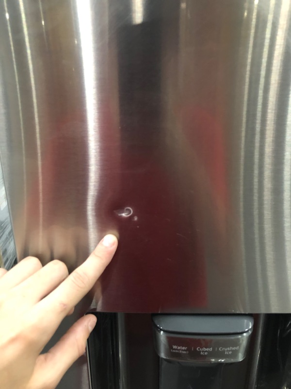 Photo 8 of [Minor Damage] Samsung 3-Door Family Hub French Door Smart Refrigerator Stainless Steel
