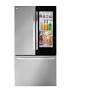 Photo 1 of LG - 26.5 Cu. Ft. French Door Counter-Depth Smart Refrigerator with InstaView - Stainless Steel
