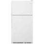 Photo 1 of [Minor Damage] Whirlpool 20.5-cu ft Top-Freezer Refrigerator (White)