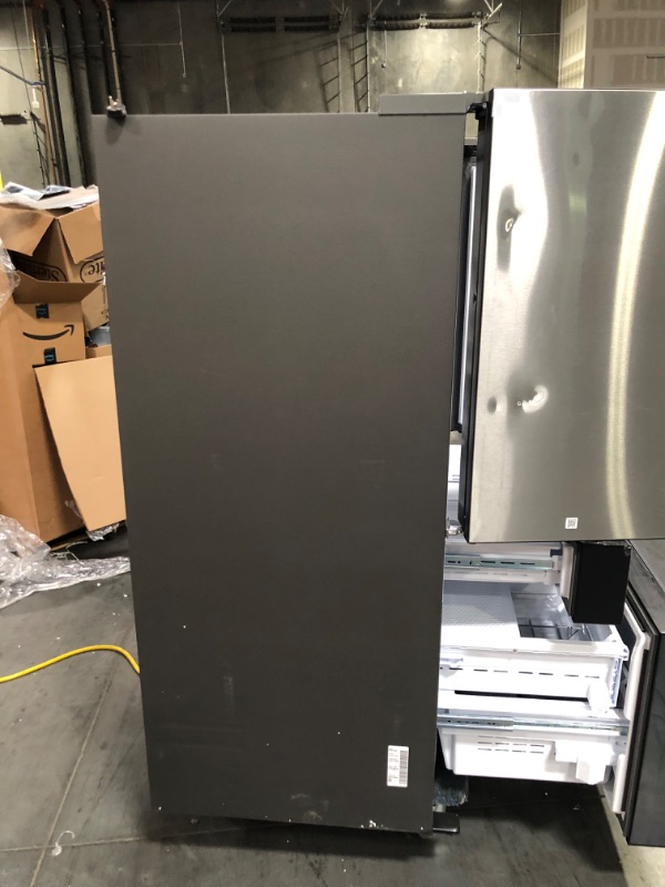 Photo 1 of [Minor Damage] Samsung Bespoke 29 Cu. Ft. Stainless Steel French Door Refrigerator 