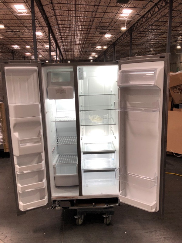 Photo 7 of [Used] Whirlpool® 24.6 Cu. Ft. Fingerprint Resistant Stainless Steel Side-by-Side Refrigerator
