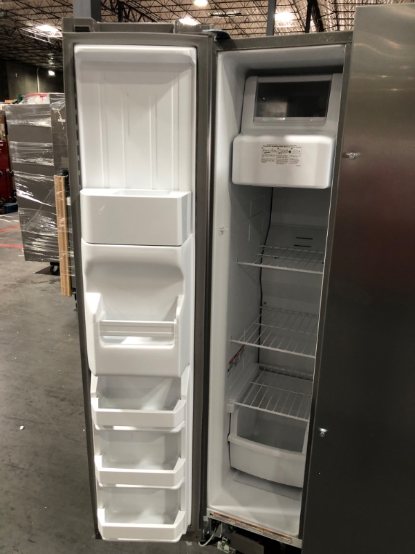 Photo 12 of [Used] Whirlpool® 24.6 Cu. Ft. Fingerprint Resistant Stainless Steel Side-by-Side Refrigerator
