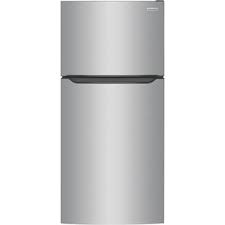 Photo 1 of Frigidaire Garage-Ready 18.3-cu ft Top-Freezer Refrigerator (Fingerprint Resistant Stainless Steel)