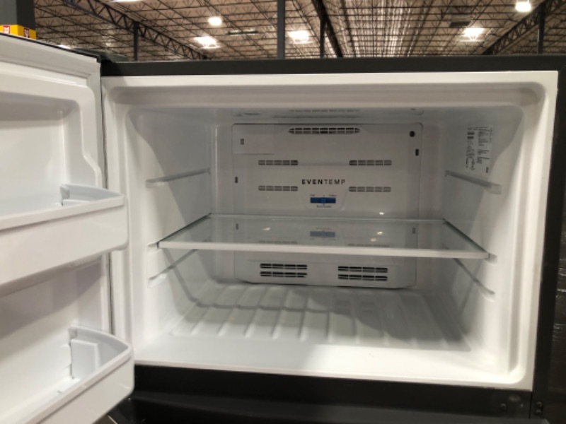 Photo 6 of Frigidaire Garage-Ready 18.3-cu ft Top-Freezer Refrigerator (Fingerprint Resistant Stainless Steel)