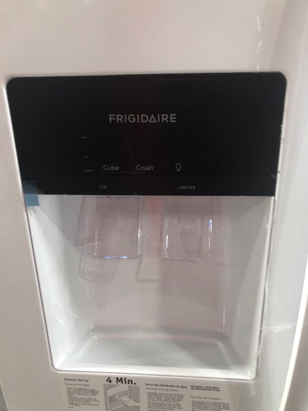 Photo 2 of Frigidaire 25.6 Cu. Ft. 36" Standard Depth Side by Side Refrigerator