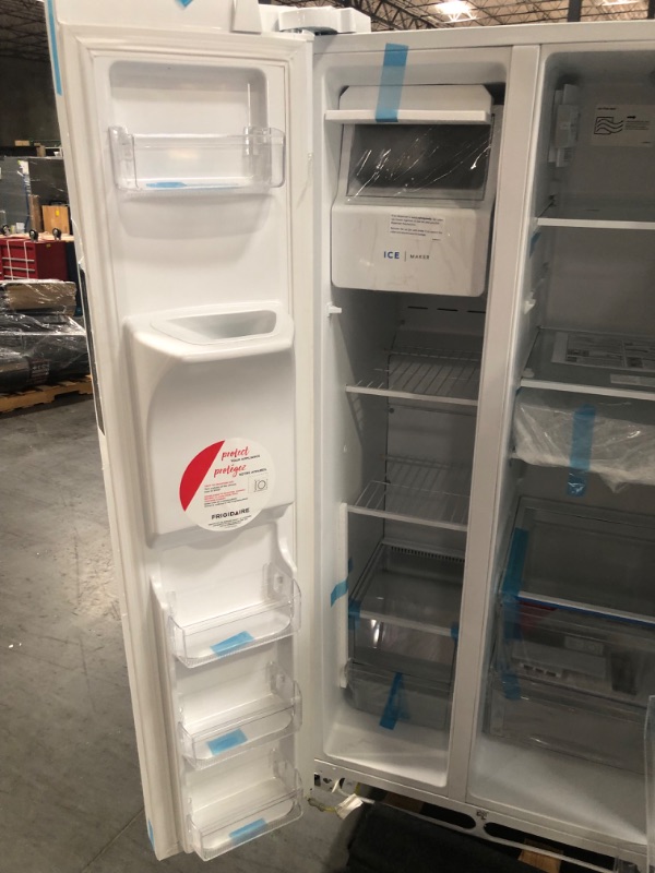 Photo 9 of Frigidaire 25.6 Cu. Ft. 36" Standard Depth Side by Side Refrigerator