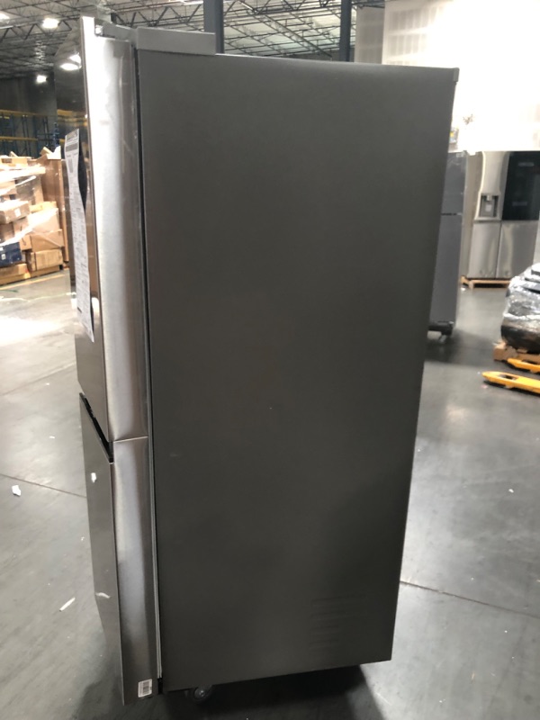 Photo 8 of LG 36" 28 cu. Ft. Smart Freestanding Side-By-Side Refrigerator - Stainless Steel
