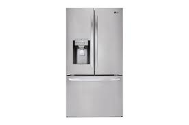 Photo 1 of LG 36" 28 cu. Ft. Smart Freestanding Side-By-Side Refrigerator - Stainless Steel
