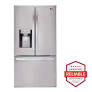 Photo 1 of LG - 28 cu.ft 3 Door French Door, Standard Depth, Ice and Water with Single Ice