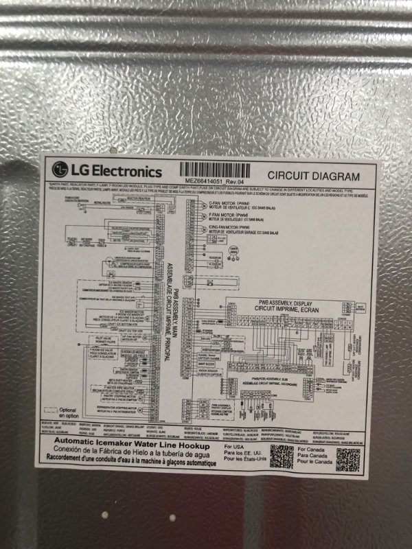 Photo 9 of LG - 28 cu.ft 3 Door French Door, Standard Depth, Ice and Water with Single Ice