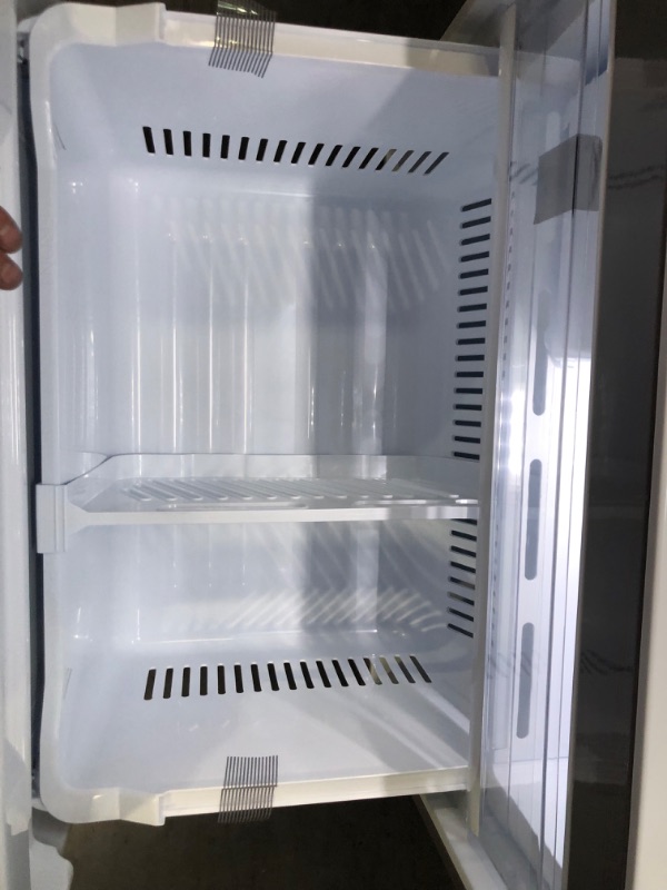 Photo 3 of LG 33" Bottom Freezer Refrigerator with LED Lighting and Multi Air Flow System - PrintProof Stainless Steel