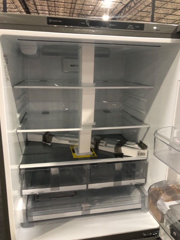 Photo 1 of LG 33" Bottom Freezer Refrigerator with LED Lighting and Multi Air Flow System - PrintProof Stainless Steel