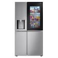 Photo 1 of LG 36" 27 cu.ft. Side by Side Refrigerator with Instaview and Craft Ice - PrintProof Stainless Steel