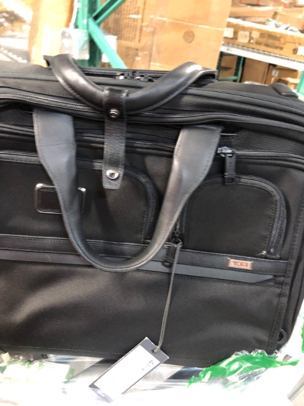 Photo 4 of TUMI - Alpha 3 Deluxe 4 Wheeled Laptop Case Brief Briefcase - 17 Inch 