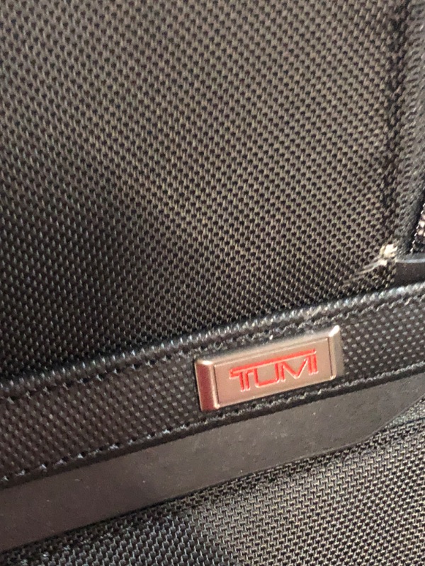 Photo 1 of TUMI - Alpha 3 Deluxe 4 Wheeled Laptop Case Brief Briefcase - 17 Inch 