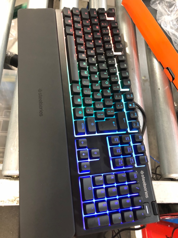 Photo 3 of SteelSeries Apex 3 RGB Gaming Keyboard(Whisper Quiet Gaming Switch) 