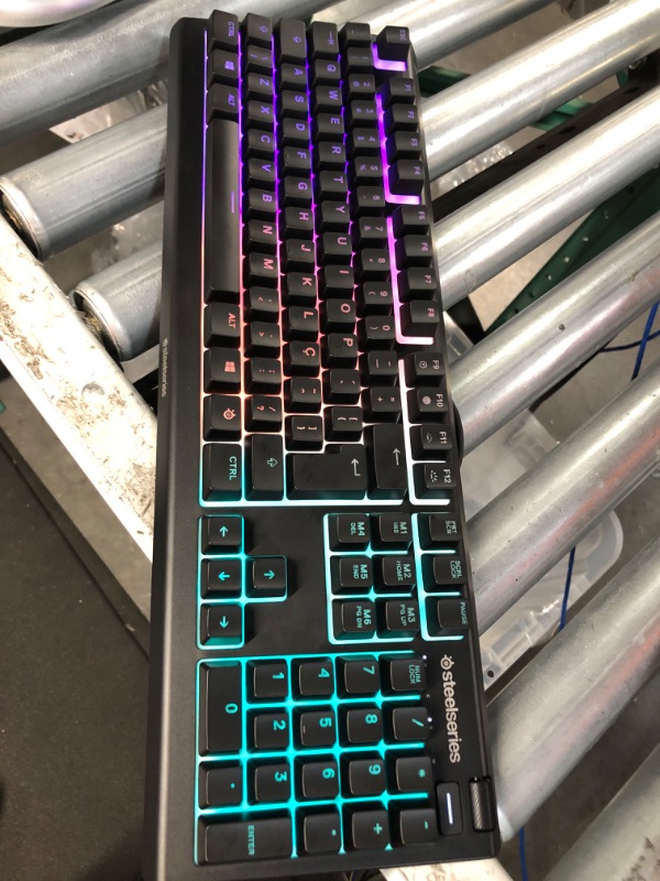 Photo 2 of SteelSeries Apex 3 RGB Gaming Keyboard(Whisper Quiet Gaming Switch) 