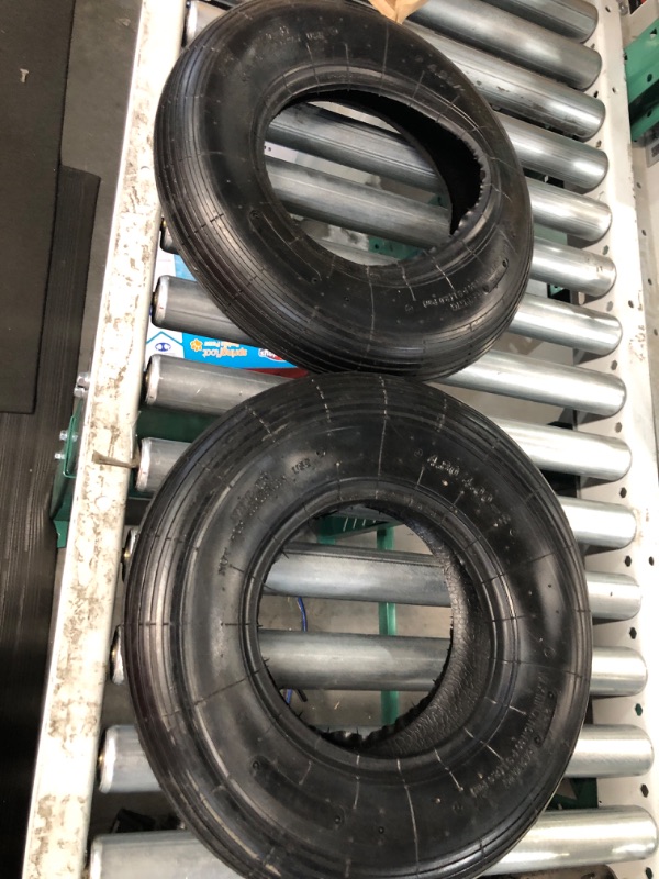 Photo 1 of (2-PACK) 4.80/4.00-8" Tire Universal Fit 16" (Tires Only Wheels Not Included)