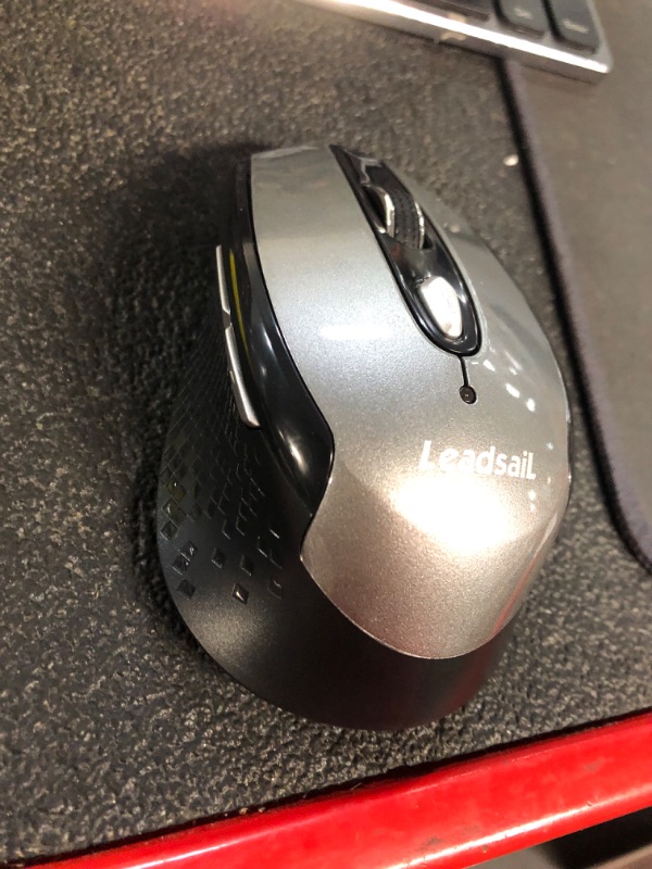 Photo 1 of 2 Pack LeadsaiL Wireless Mouse for Laptop, 2.4G 