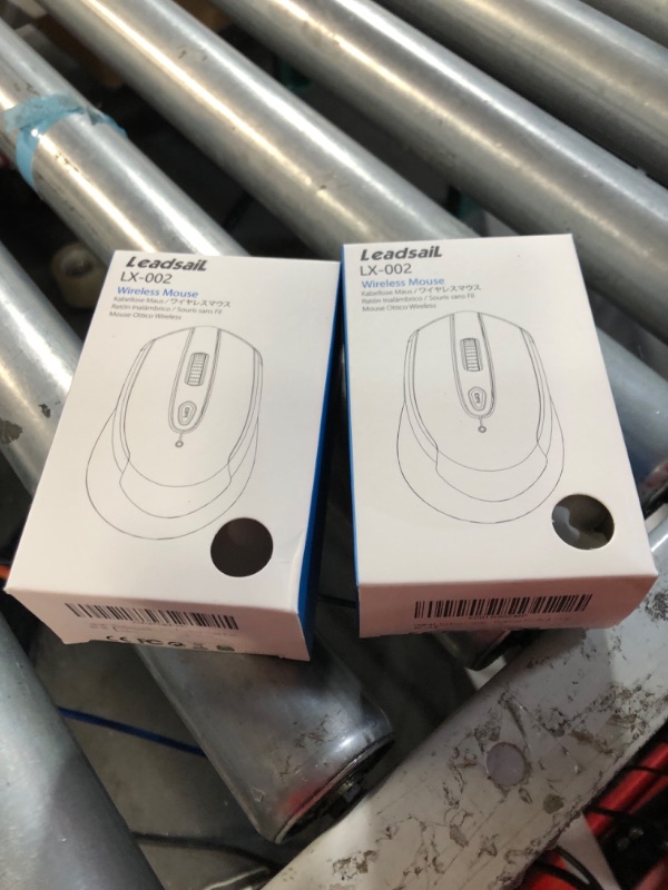 Photo 3 of 2 Pack LeadsaiL Wireless Mouse for Laptop, 2.4G 