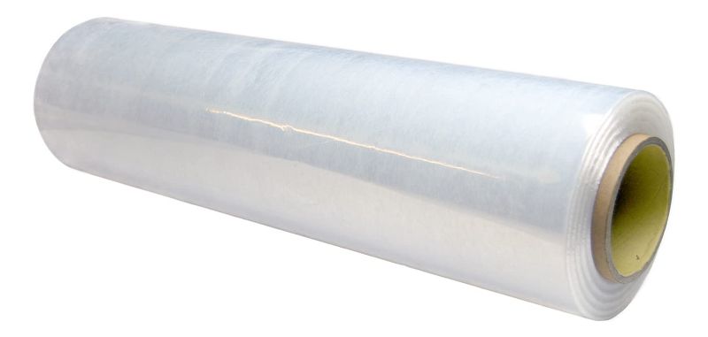 Photo 1 of Extra Long 80 Gauge Clear Pallet Wrap Handheld Stretch Film 20” x 1500', 3 Rolls