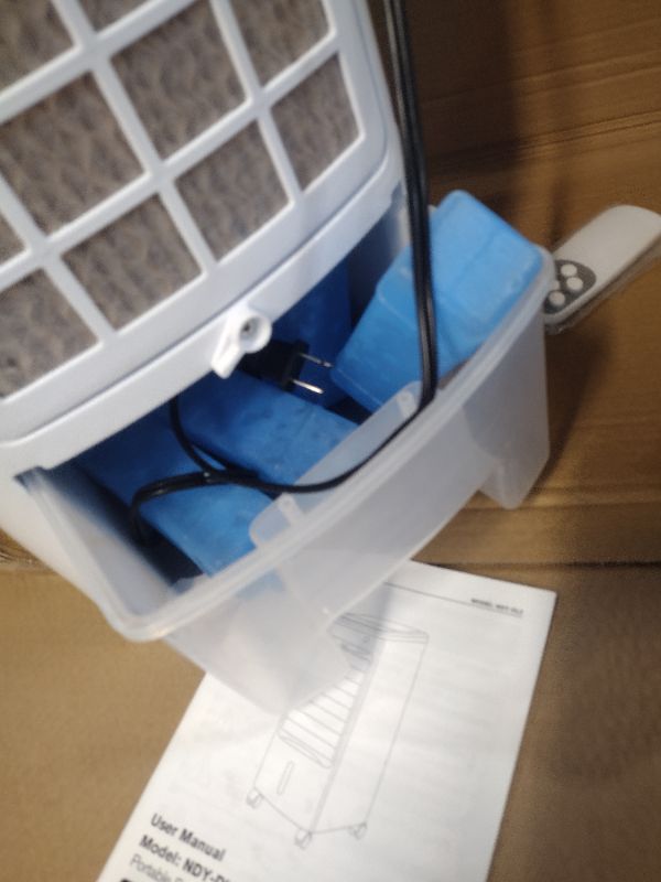 Photo 7 of **USED/SEE NOTES**ONLY FOUR ICE PACKS*** TEMEIKE Portable Air Conditioner, 3-IN-1 Evaporative Air Cooler & 4 Ice Packs