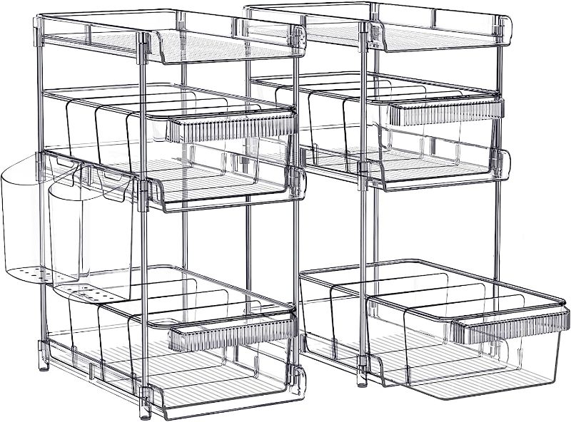 Photo 1 of 3 tier clear organizer 