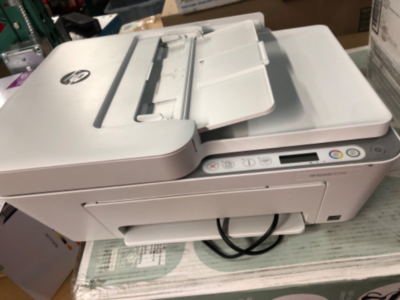 Photo 2 of HP DeskJet 4155e Wireless Color All-in-One Printer & 67XL Tri-Color High-Yield Ink Cartridge | 3YM58AN & 67XL Black High-Yield Ink Cartridge | 3YM57AN Printer + Tri-color Ink + Black Ink