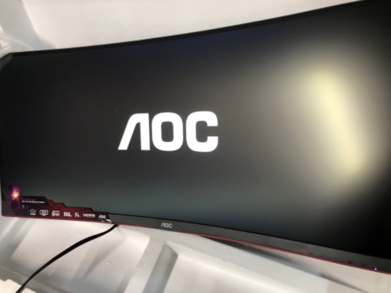 Photo 3 of AOC CU34G2X 34" Curved Frameless UltraWide QHD 3440x1440, VA Panel, 1ms 144Hz