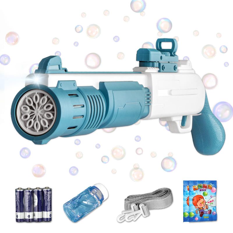 Photo 1 of Bubble Gun for Kids Bazooka Bubble Machine Gun Automatic Bubble Machine