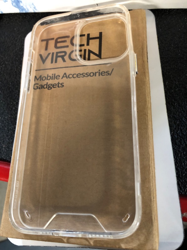 Photo 1 of TECHVIRGINS IPHONE CASE, UNKNOWN MODEL 

2 PACK 