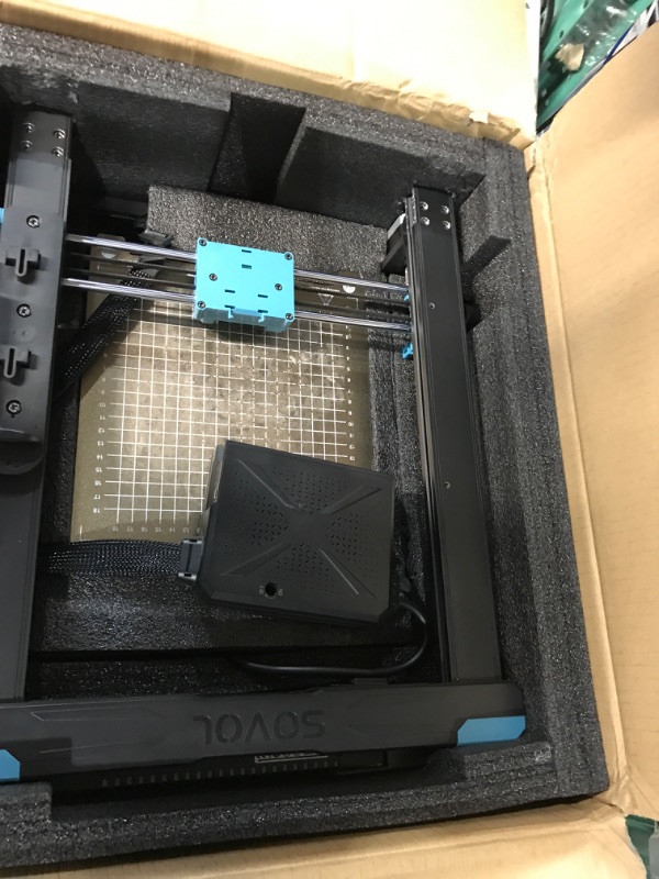 Photo 3 of **DAMAGED, PARTS ONLY, NON-FUNCTIONAL** Sovol SV06 3D Printer