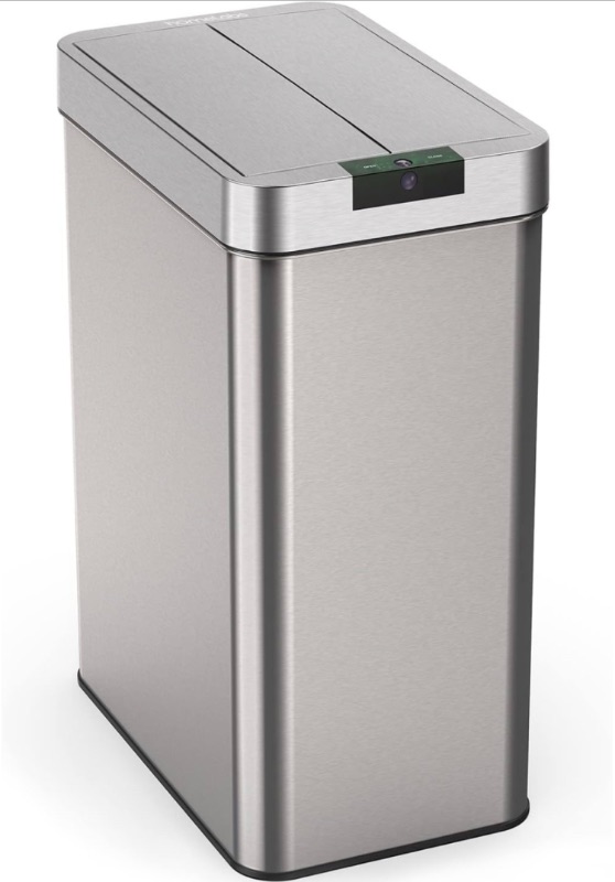 Photo 1 of 13 GALLON GARBAGE BIN WITH AUTOMATED OPENING DOOR