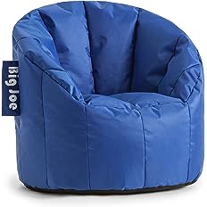 Photo 1 of Big Joe Milano Kid's Bean Bag Chair, Sapphire Smartmax, Durable Polyester Nylon Blend, 2 feet Small