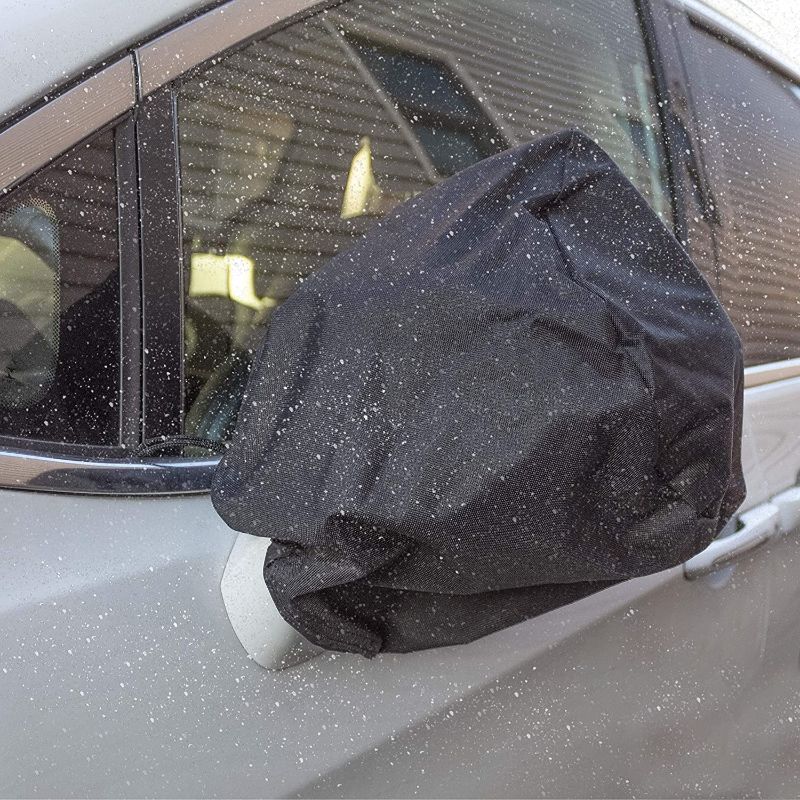 Photo 1 of EcoNour Car Side Mirror Snow Cover (2 Pack) |  (14” x 15”)