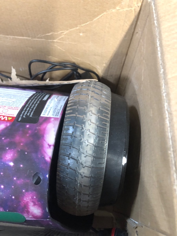 Photo 3 of * USED * 
Hover-1 H1-100 Electric Hoverboard Scooter with Infinity LED Wheel Lights Galaxy