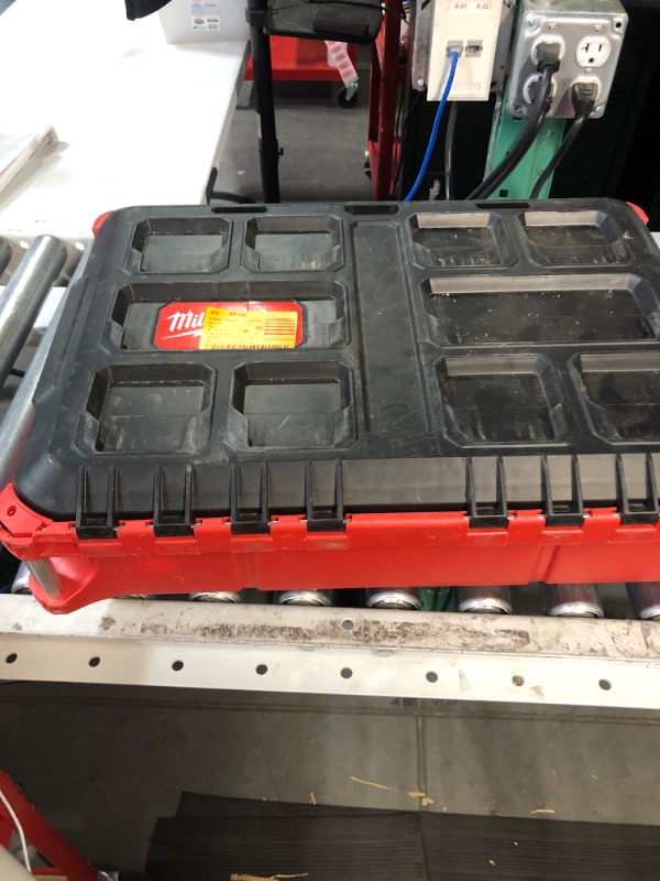 Photo 2 of * USED * 
PACKOUT 22 in. Medium Red Tool Box with 75 lbs. Weight Capacity