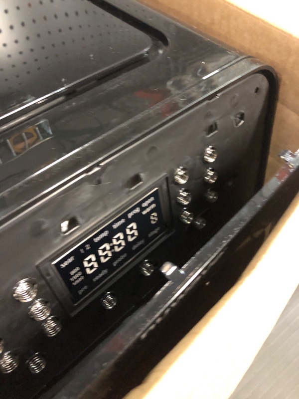 Photo 4 of * DAMAGED * PARTS ? * Nuwave Brio 15.5Qt Air Fryer Rotisserie Oven, X-Large Family Size,