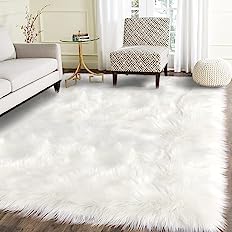 Photo 1 of * USED * 
Rug 4x6, Faux Fur Sheepskin Rug