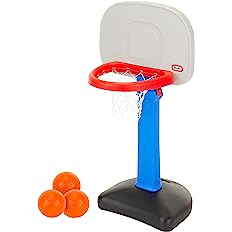 Photo 1 of * USED * 
Little Tikes Easy Score Basketball Set, Blue, 3 Balls