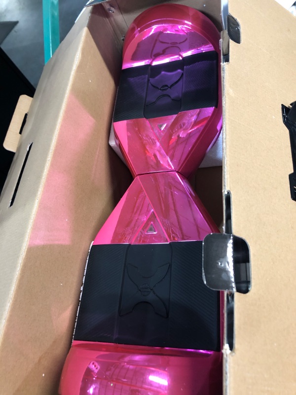 Photo 3 of * USED * 
Hover-1 Dream Electric Hoverboard | 7MPH Top Speed, 6 Mile Range, Long Lasting Lithium-Ion Battery, 5HR Full Charge, Rider Modes: Beginner to Expert Hoverboard Pink