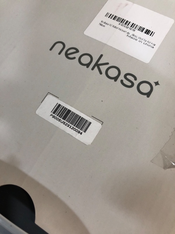 Photo 2 of * USED * 
Neakasa N3 Robot Vacuum and Mop Combo with Self-Empty, 4000Pa Suction, 320mins Run-time, Wi-Fi Connected, Carpet Detection, Laser Navigation, No-go Zones, Compatible with Alexa, Ideal for Pet Hair