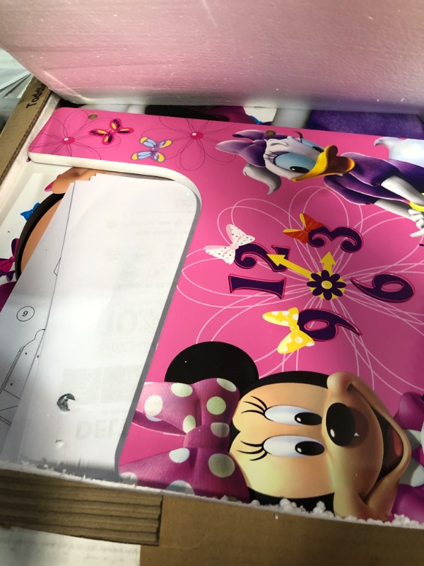 Photo 3 of * item used * item damaged * see images *
Delta Children Chair Desk With Storage Bin, Disney Minnie Mouse Multi Color Character