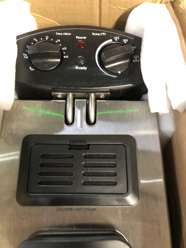 Photo 4 of * USED * Oster 3.7qt Deep Fryer - Stainless Steel CKSTDFZM37