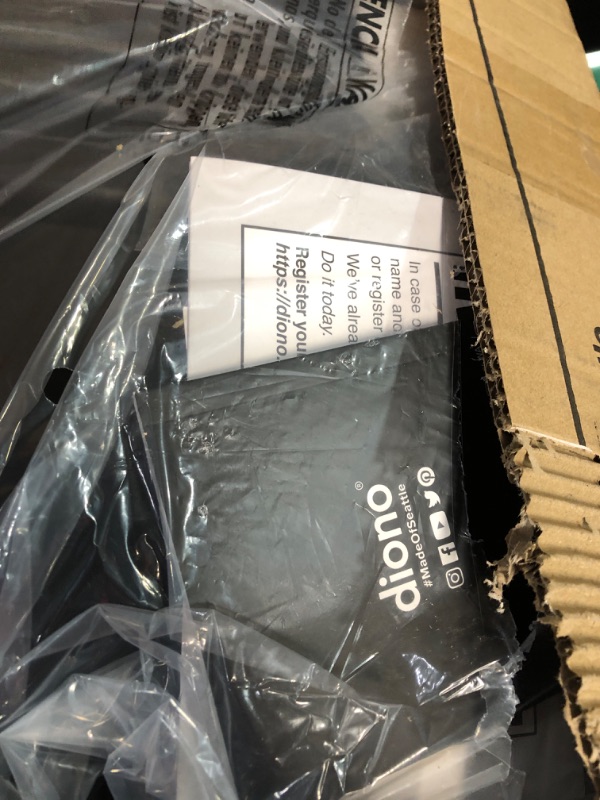 Photo 5 of Diono Cambria 2 XL, Dual Latch Connectors, 2-in-1 Belt Positioning Booster Seat, High-Back to Backless Booster with Space and Room to Grow, 8 Years 1 Booster Seat, Black 2020 Black