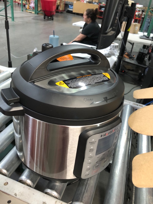 Photo 1 of * DAMAGED * 
Instant Pot Duo Plus 6 qt 9-in-1 Slow Cooker/Pressure Cooker